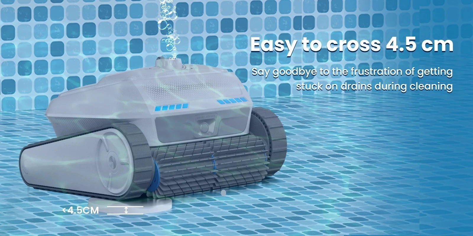 Swimming Pool Robot,PC200, Cordless Wifi,Cleaning Robot,APP Remote Control,Pool Vacuum,Smart Automatic Pool Vacuum Cleaner