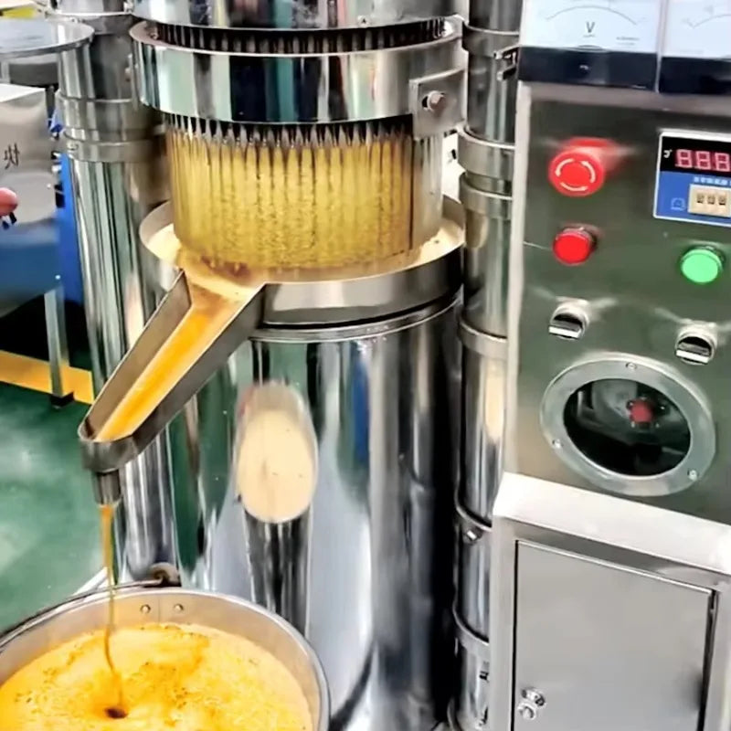 Customized Commercial Hydraulic Oil Press Machine Avocado Oil Extractor Easy Operation High Efficiency Sale