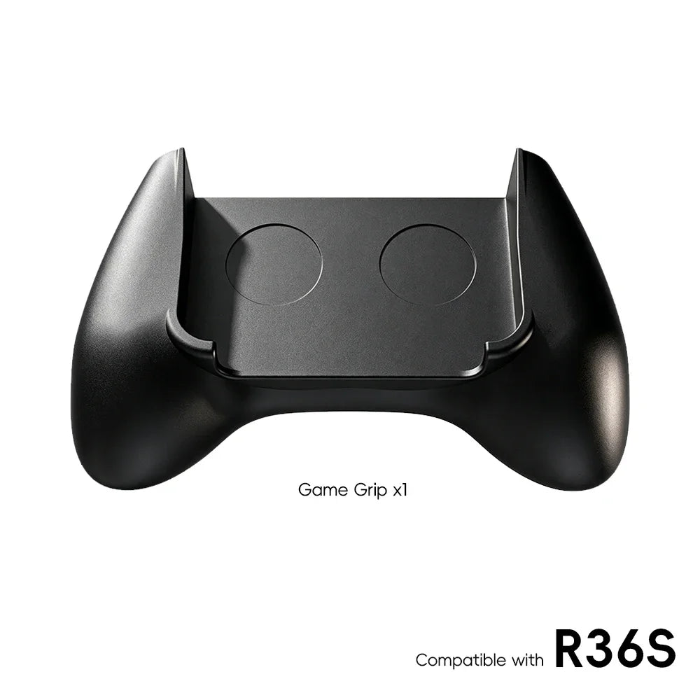 Data Frog R36S Grip, Pro Ergonomic Controller Handle Attachment, Enhanced Precision Gaming Grip for R36S Handheld Console