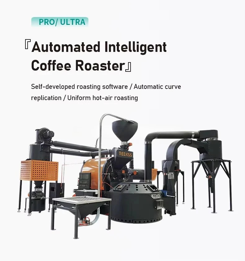 High Capacity 30kg Industrial Roaster for Commercial Coffee Plants Large Roasteries and Distribution Centers