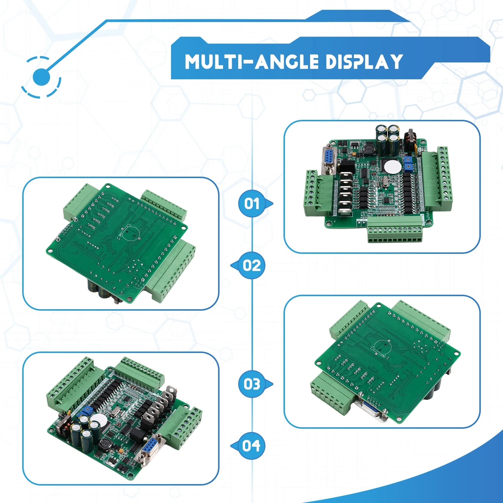 A36T-High Speed With Analog Programmable Controller PLC Industrial Board