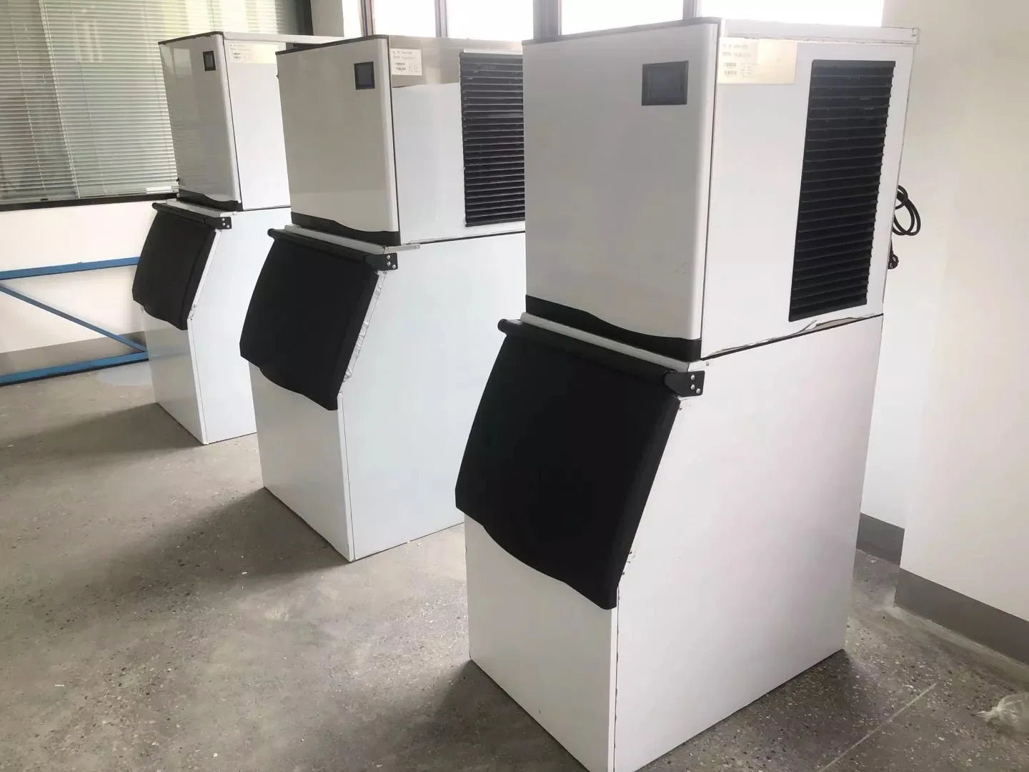 Custom Ice Making Commercial Machine Industrial Ice Cube Maker High Output Ice Cube Making Equipment