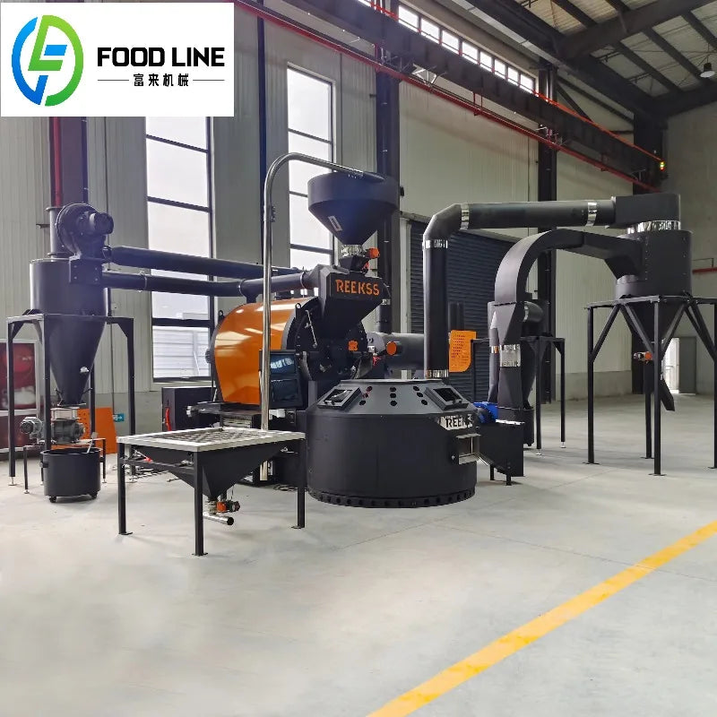 High Capacity 30kg Industrial Roaster for Commercial Coffee Plants Large Roasteries and Distribution Centers