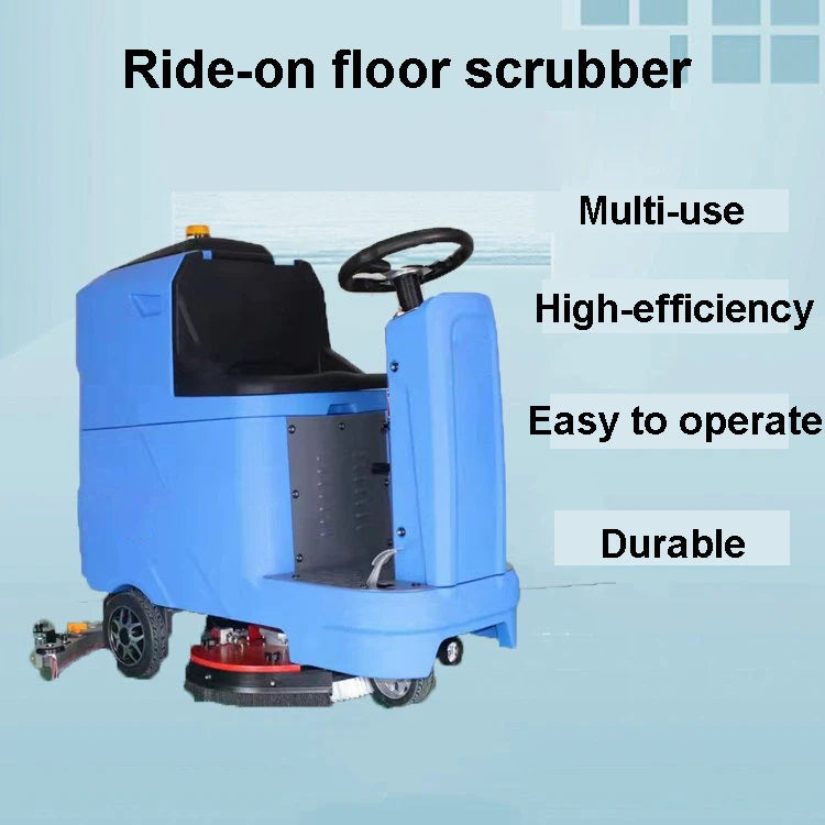 Professional Robot Scrubber Floor Cleaning Machine Automatic Intelligent Floor Scrubber For Commercial Mall Office School