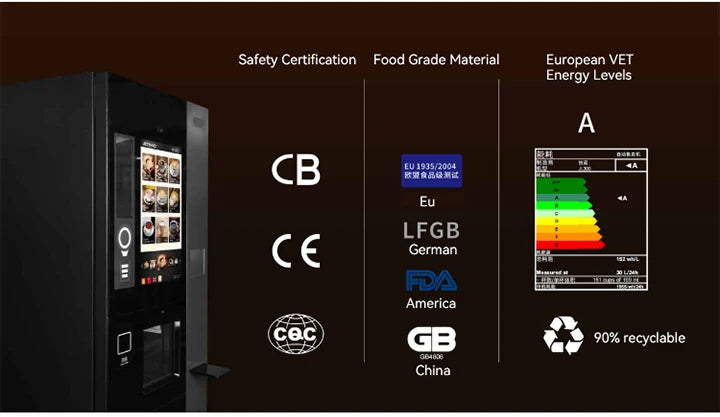 Smart Commercial Coffee Robot Making Machine Customized Touch Screen Automatic Brewer for Business with SDK Functionality