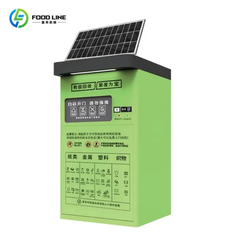 Custom Commercial Weatherproof Automated Waste Collection Reverse Vending Machine