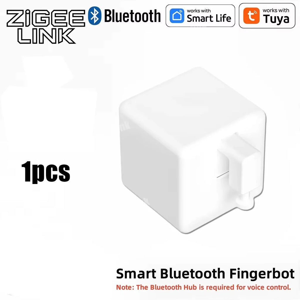 Smart Fingerbot Bluetooth Wireless Finger Robot Automatic Touch Control Buttons SmartLife APP Lazy-Friendly for Home Automation