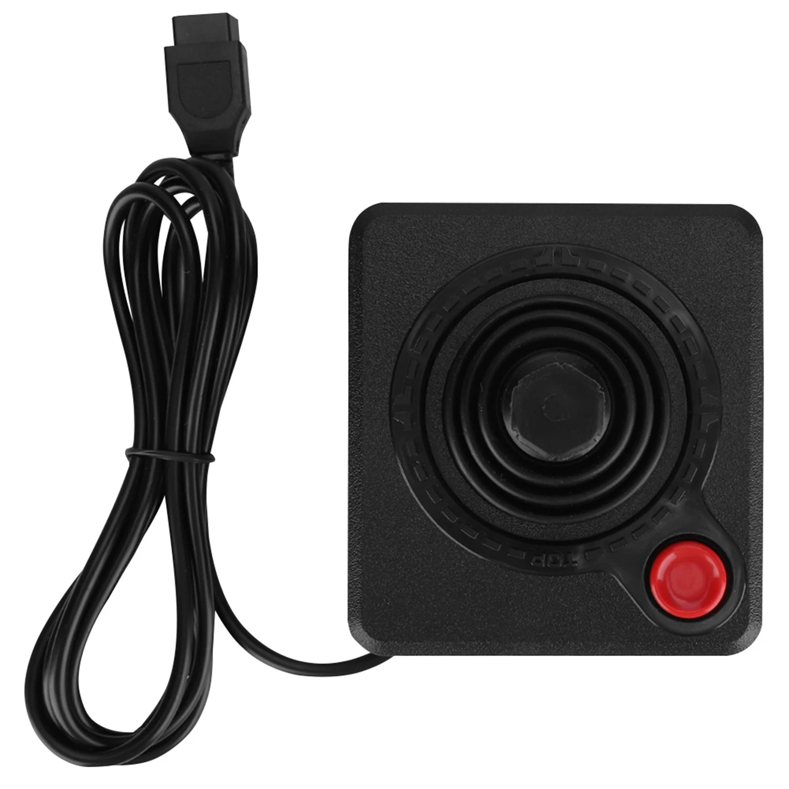 Retro  Ergonomic 360 Controller Wireless Controller Analog Stick Wear Resistant ABS Friendly Materials for Atari 2600