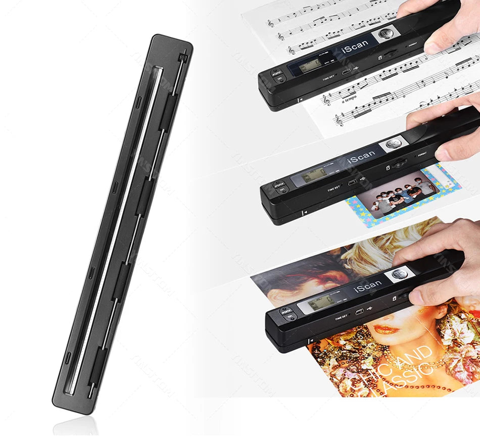 iScan01 Portable A4 Document Reader Scanner 900DPI For Contract Books Office Business Handheld Mobile Scanners JPG PDF Format
