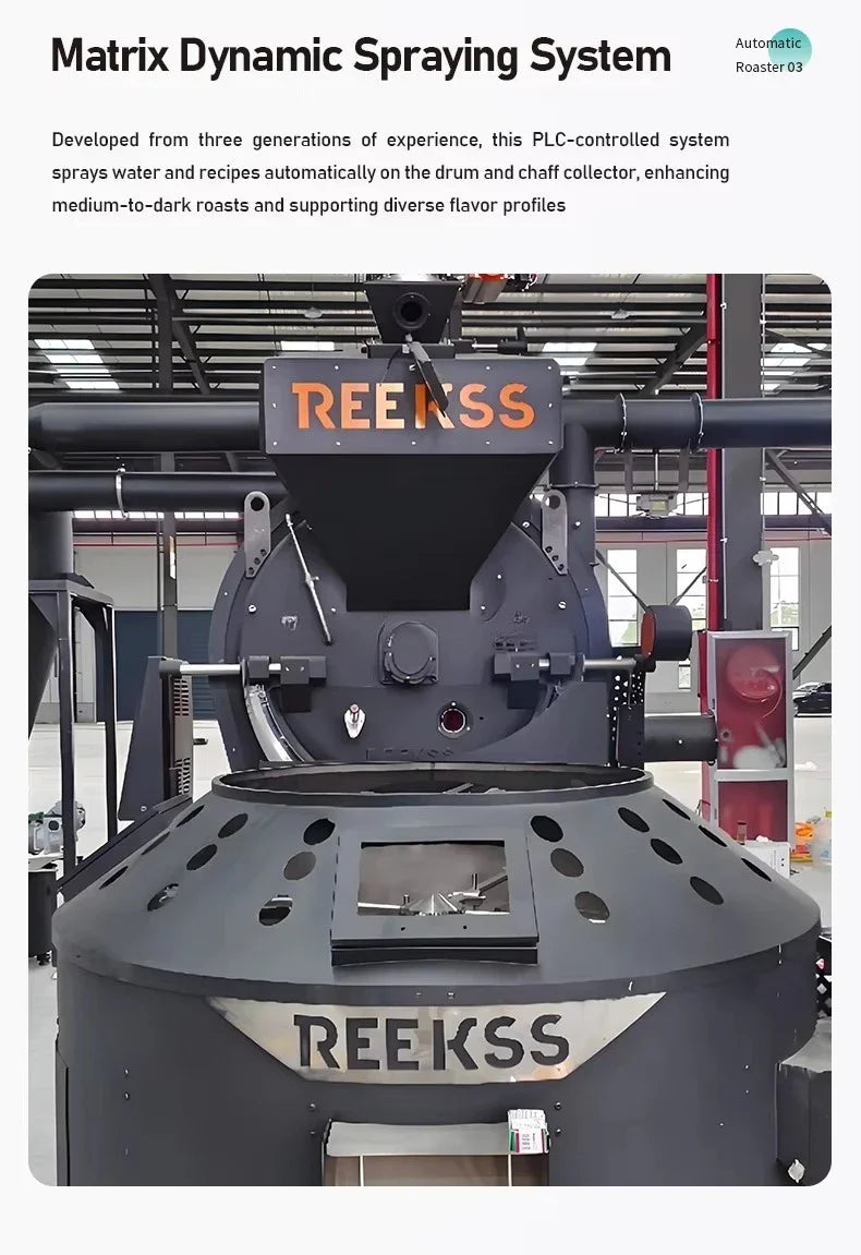 High Capacity 30kg Industrial Roaster for Commercial Coffee Plants Large Roasteries and Distribution Centers