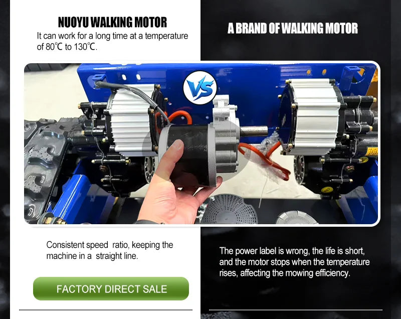 Customized Remote Control Lawn Mower Intelligent Mowing Robot Self-propelled High Horsepower All Terrain