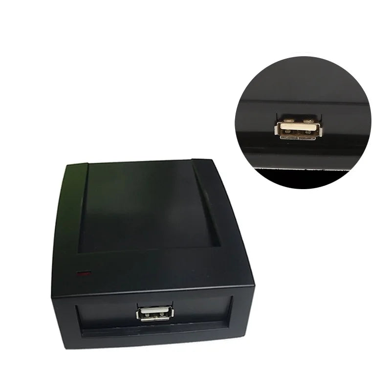 USB-HID RFID 125hz EM ID Card Reader Plug And Play Output Adjustable