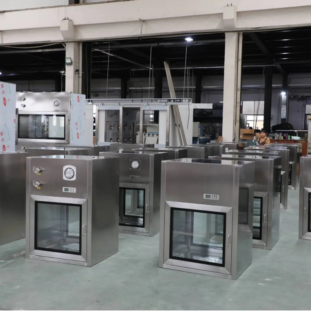 Laboratory Dust-free Workshop Decoration Transfer Cabinet, Rapid Sterilization Light Transfer Window