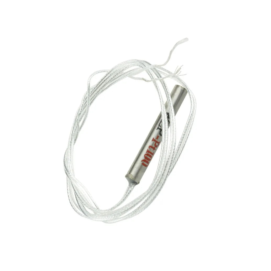 1/5x PT100 Temperature Sensor WZP-PT100 Platinum RTD Sensor Waterproof Temperature Sensing Probe for PID Temperature Controller