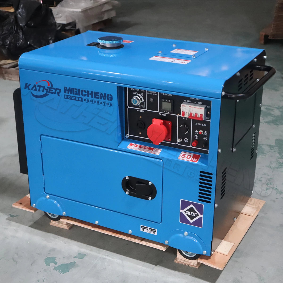 Portable Electrical Generators 10Kw 12Kw 15Kw16kw 20kw 30kw 40kw 45kw Generator Factory Cheap Standby Silent Diesel Genset China