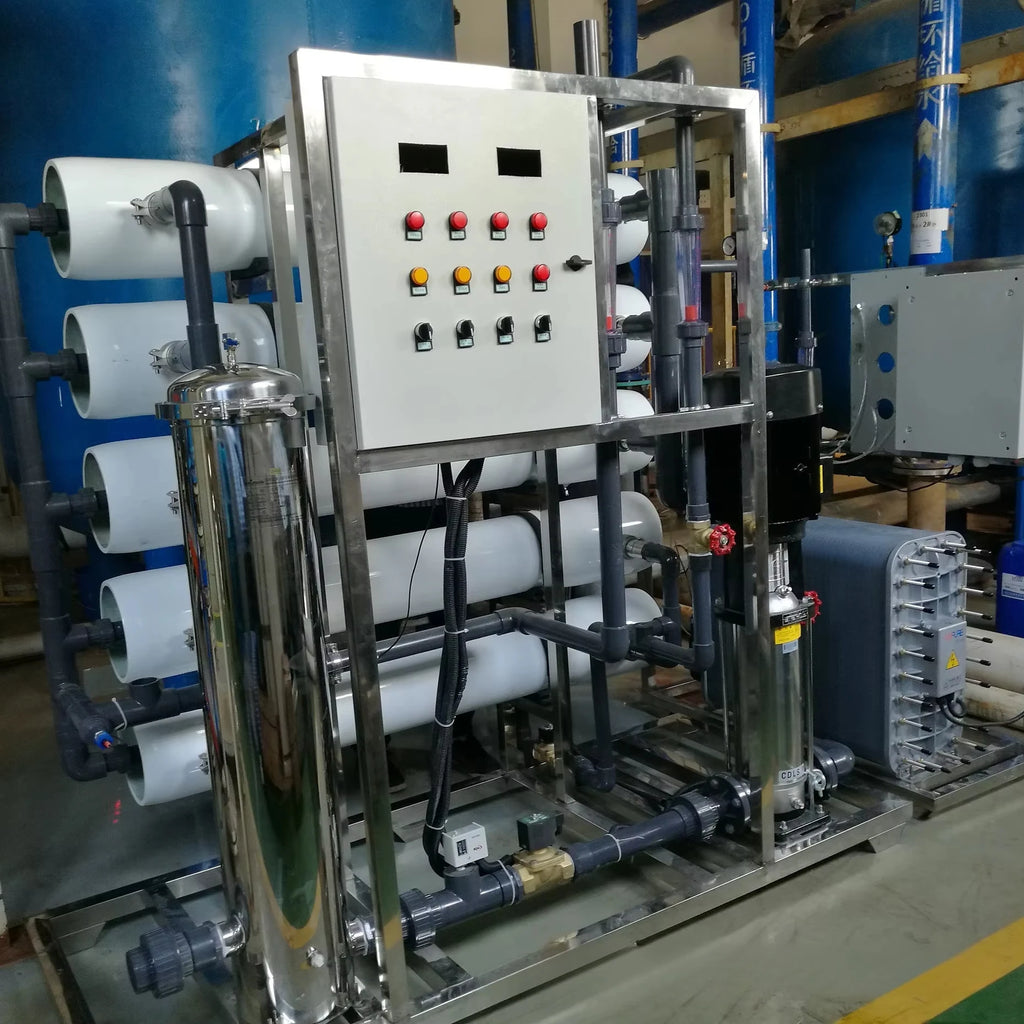 Large-scale Industrial Fully Automatic Purified Water RO Reverse Osmosis Pump Pressure Vessel Water Treatment Equipmentcustomize