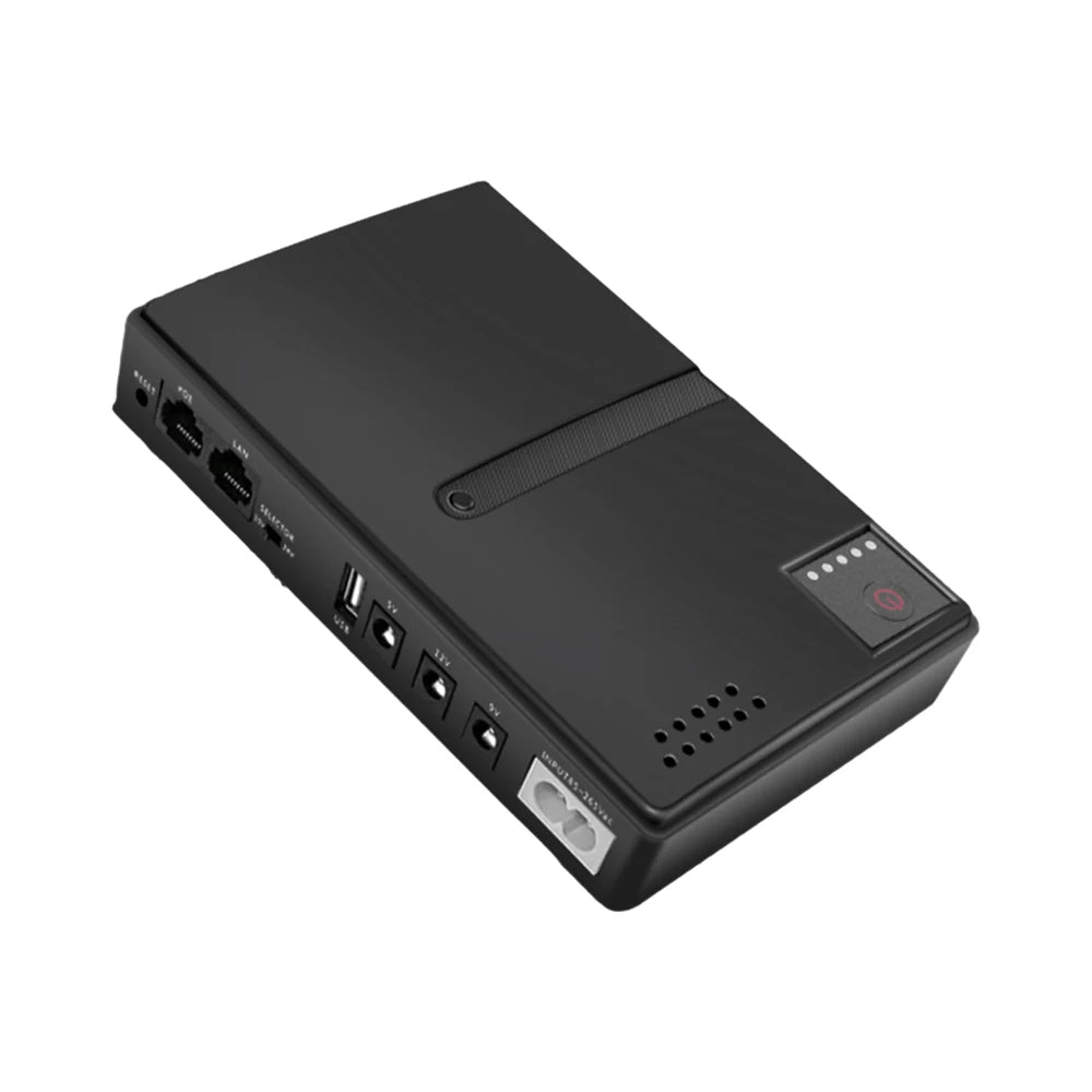 1018L Uninterruptible Power Supply DC UPS Battery Backup 5V 9V 12V 15V 24V UPS Power Supply Router Optical Modem Without Battery