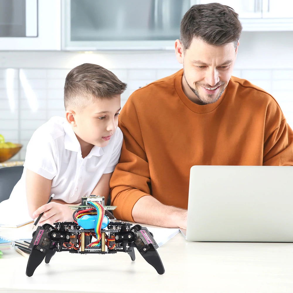 Spider Robotic Kits for Arduino Programming Professional ESP8266 Automation Robot Complete Educational Learning Electronic Kit