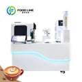 Customized Intelligent Cobot Gripper Coffee Bar Machine Automatic Latte Art Coffee Maker for Commercial Catering Shop Use
