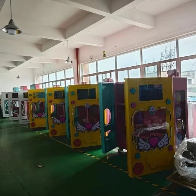 Commercial Semi Automatic Cotton Candy Machine Push Button Cotton Candy Vending Machine Automated Sweetness Cotton Candy Machine