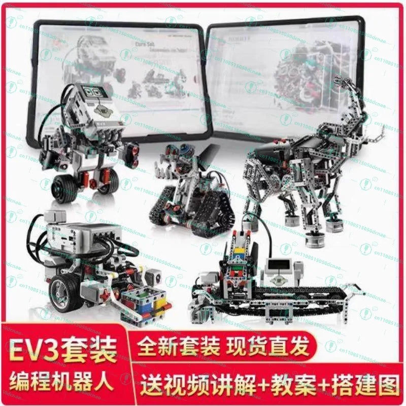 Programming EV3 Robot Advanced Core Kit Construction Compatible with  45544 Education Edition 45560 Teaching Aids