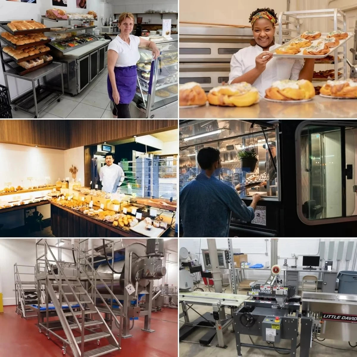 Customized Full Automatic Bread Making Machine Commercial Bakery Equipment Automatic Production Line System