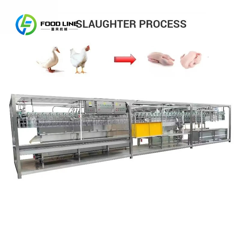 Factory Customized Chicken Slaughtering Line High Efficiency Poultry Slaughterhouse Commercial Slaughter Machine