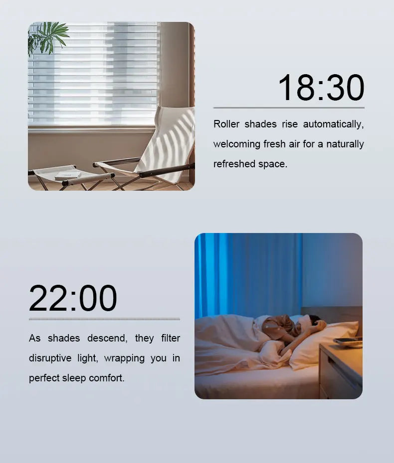 Built-in WiFi Smart DIY Motorized Chain curtain motor （plug-in model），APP/voice/remote timer settings (without gateway）