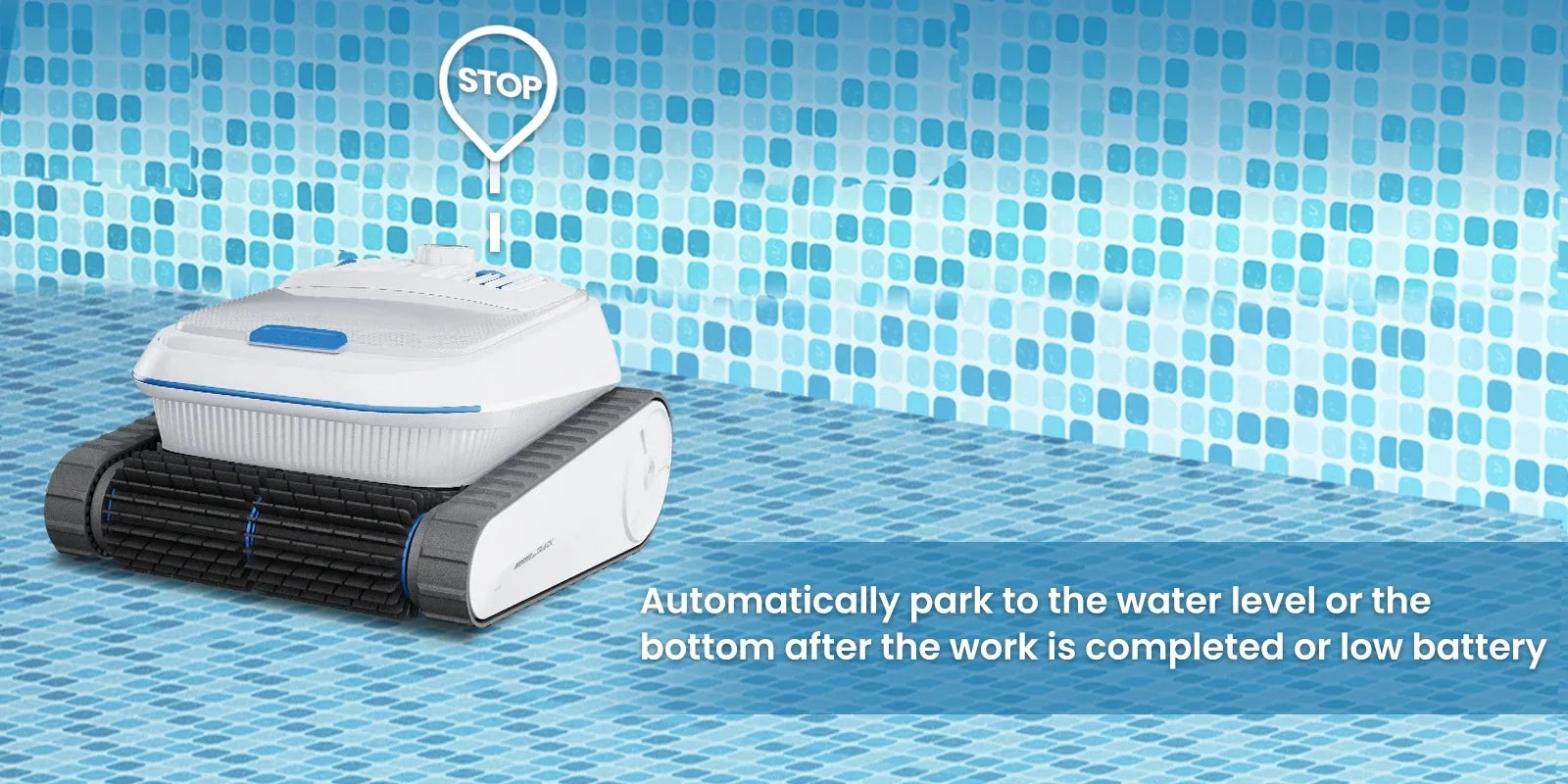Swimming Pool Robot,PC200, Cordless Wifi,Cleaning Robot,APP Remote Control,Pool Vacuum,Smart Automatic Pool Vacuum Cleaner