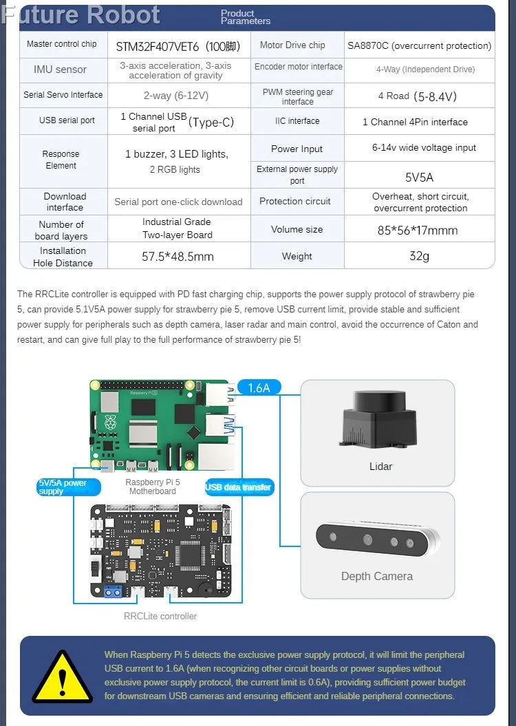 Hiwonder Raspberry Pi 5 Robot Car MentorPi M1 Ackerman/Mecanum-Wheel Depth Camera ROS-HUMBLE Support SLAM and Autonomous Driving
