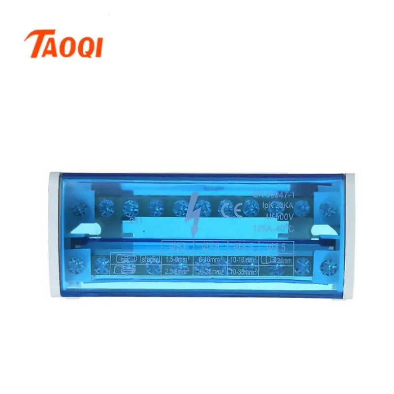 207 211 407 Din Rail Terminal Blocks Modular Screw Connection Power Distribution Block Box Universal Electric Wire Junction Box