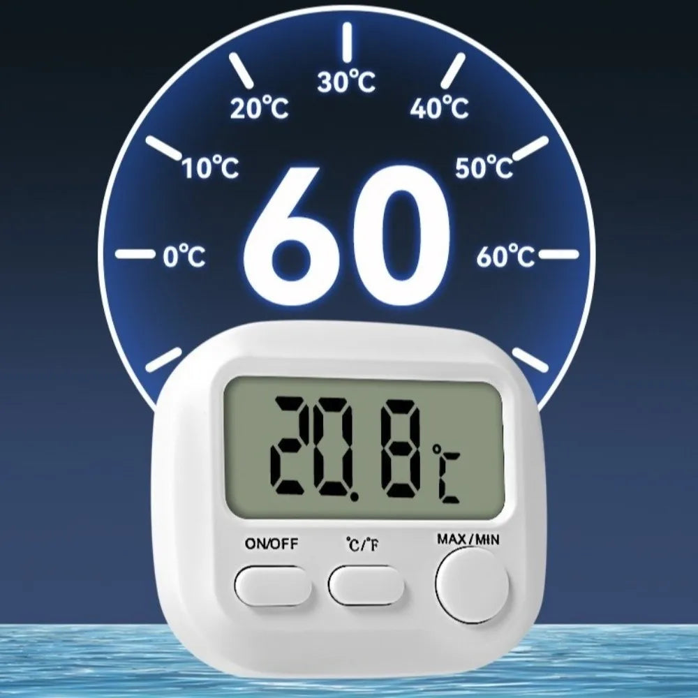 Precision Sensor Digital Thermometer High Accuracy Dual Unit Switching Temperature Gauge LCD Digital Display Measuring Tool