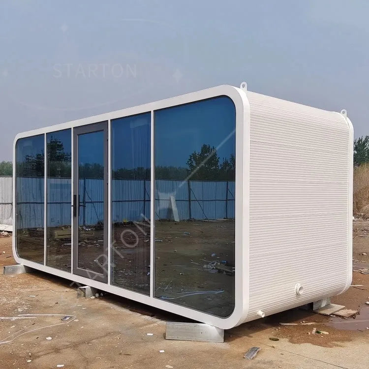 Outdoor Office Pod Homes Prefabricated Modern Mobile Cabin Prefab House Capsule Home