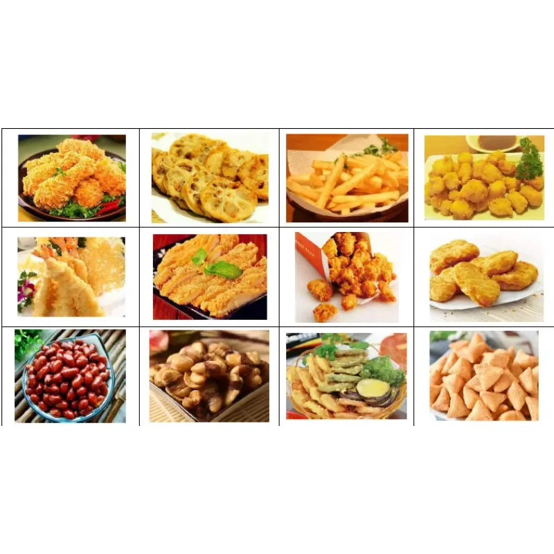 Commercial Continuous Frying Machine for Fried Chicken and French Fries Efficient Automatic with Motor and Pump Core Components