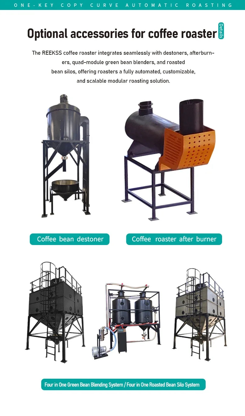 High Capacity 30kg Industrial Roaster for Commercial Coffee Plants Large Roasteries and Distribution Centers