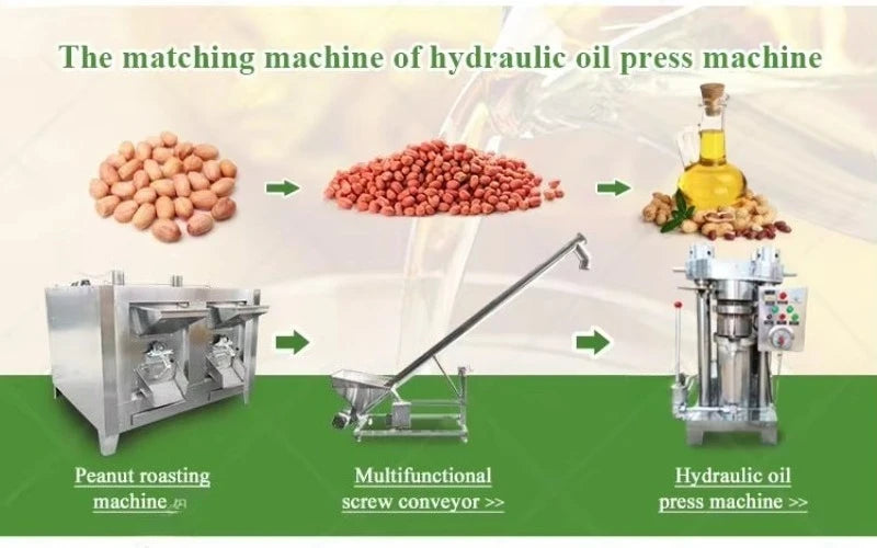 Customized Commercial Hydraulic Oil Press Machine Avocado Oil Extractor Easy Operation High Efficiency Sale