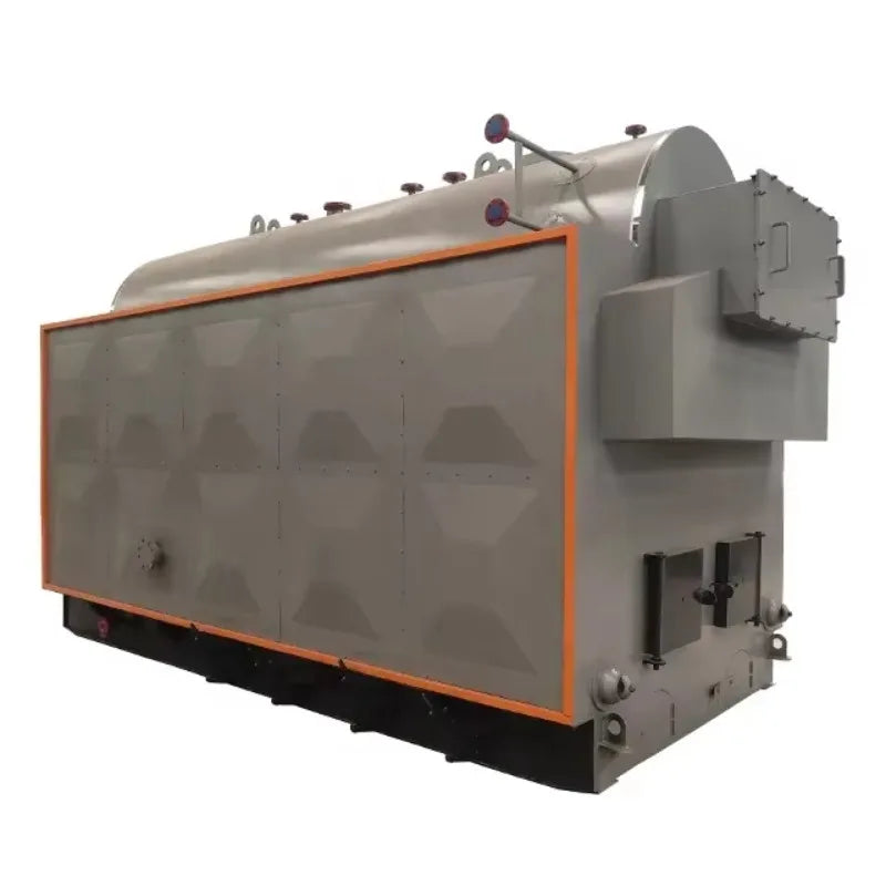 Coal and Biomass Fired Steam Boiler 2T 3T 4T 5T Capacity Steam Engine System for Rice Mill Automatic Feeding Low Emission