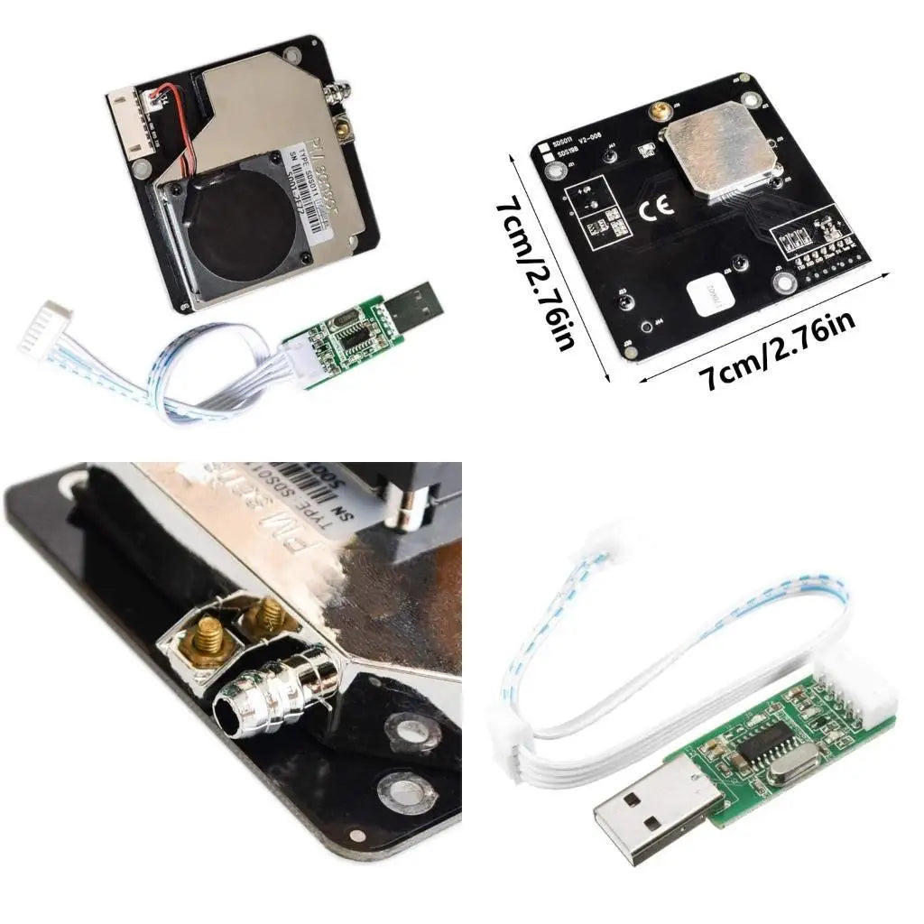 652F Reliable PM2.5 and PM10 Sensors PM2.5 Sensors for Comprehensive Air Quality Evaluation in Various Setting Tool