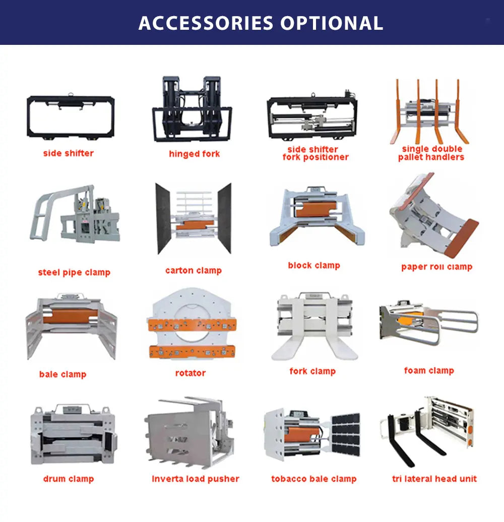 Industrial Electric Forklift 1.5 Ton 3m Lift Height All Terrain Forklift for Warehouse Material Handling Lifting Equipment