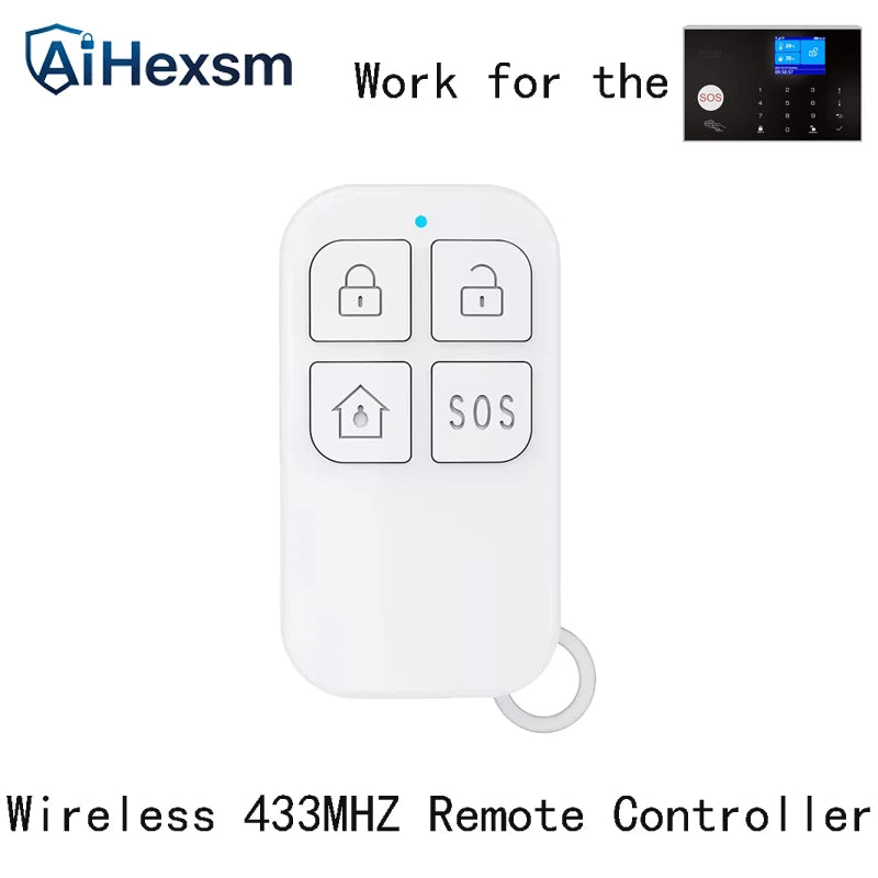 Smart Home Solar powered siren Tuya WIFI GSM Alarm System Wireless Smart Life APP 433MHz Safe Security Gap PIR Motion with Alexa