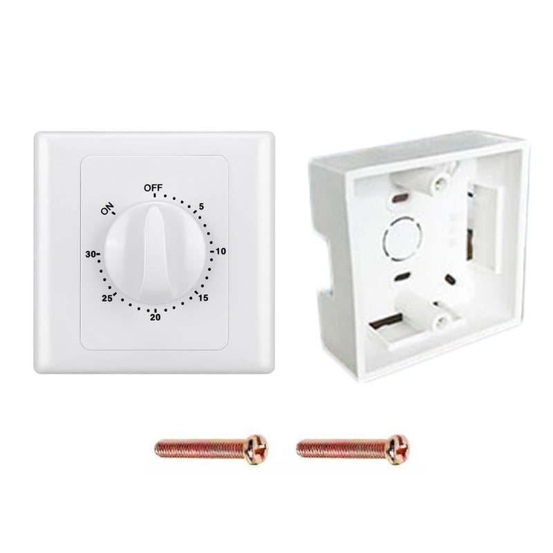 Controller Mechanical Timer Switch AC 220V 30/60/120 Min Intelligent Timer Drop Shipping