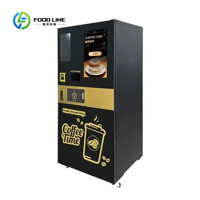 Wholesale Customized Full Automatic Smart Coffee Maker Vending Machine Commercial Operated High Efficiency