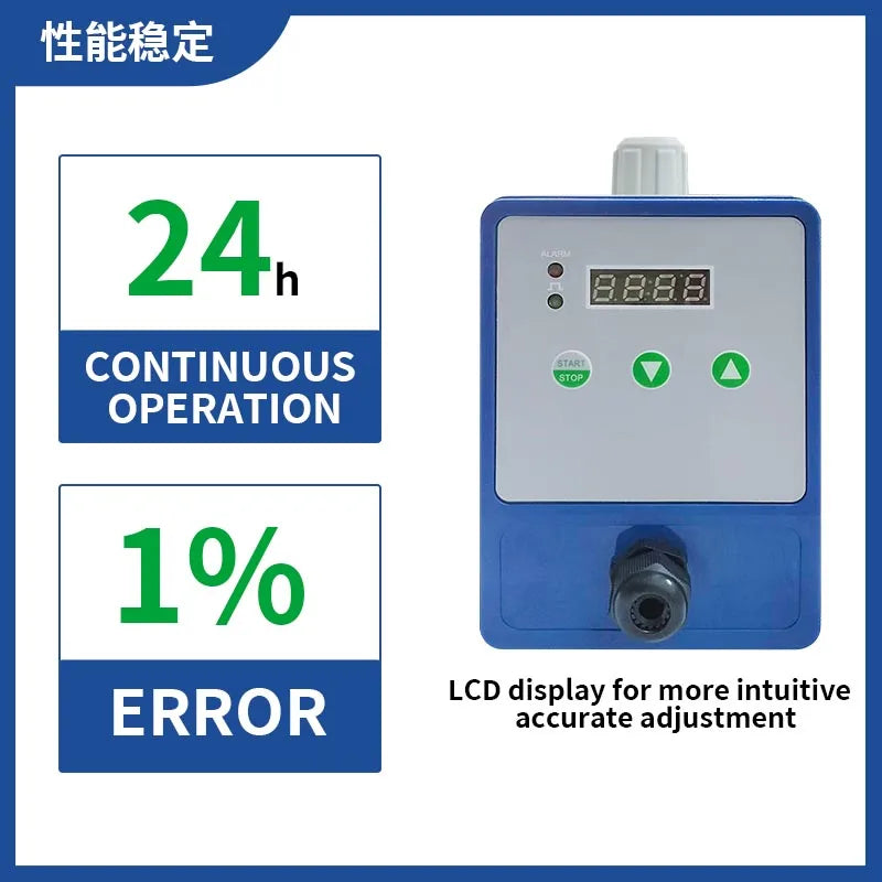 Water Treatment Liquid Micro-acid Chemical Chlorine Metering Dosing Pump Electromagnetic Diaphragm Pump