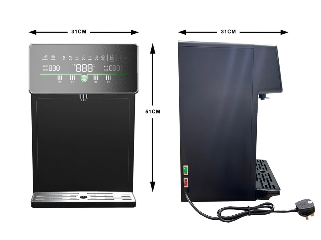 machine ro filtration system hot and cold drinking water treatment appliance reverse osmosis membrane desktop water dispenser