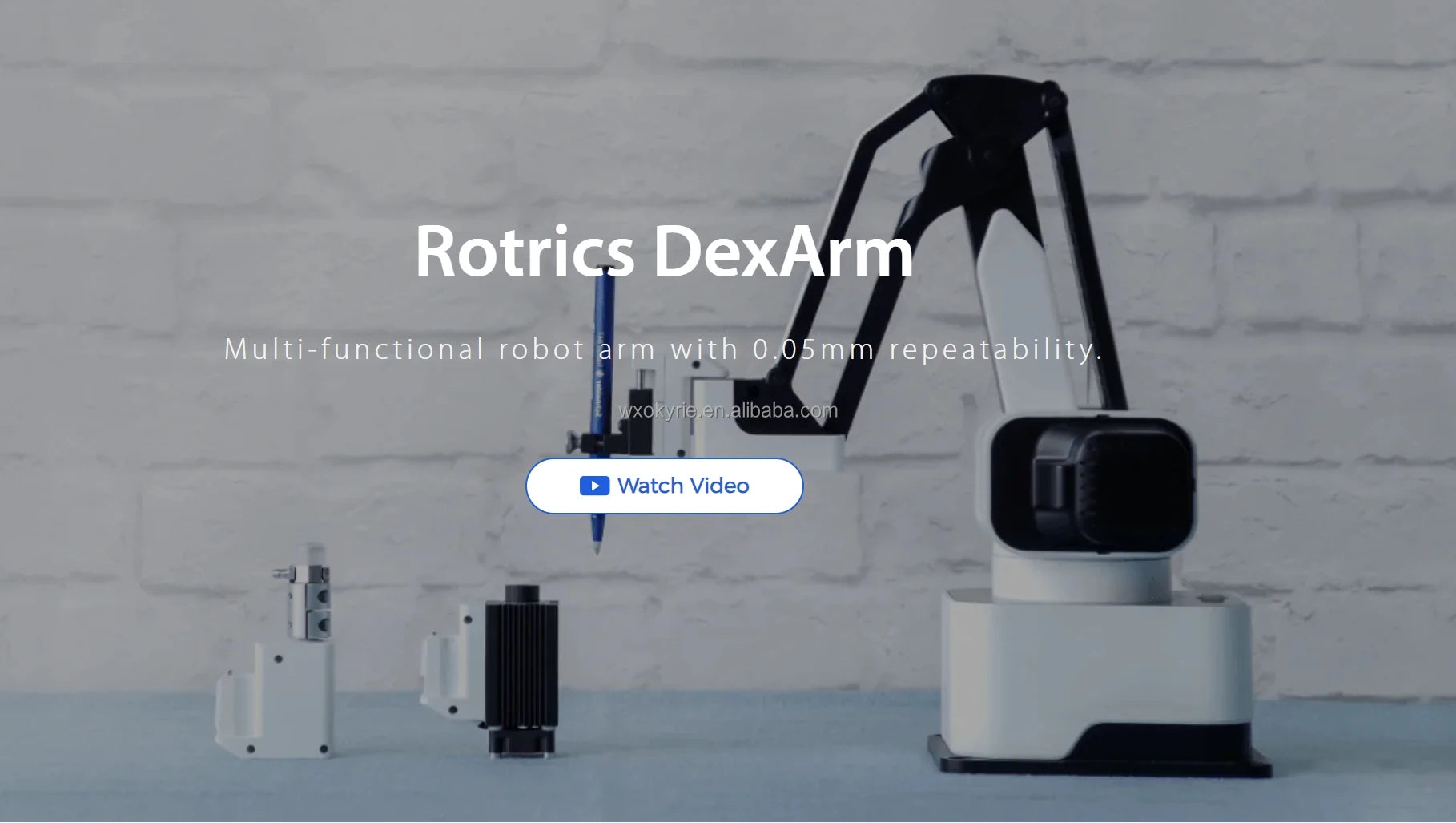 Rotrics DexArm Desktop Collaborative Robot Arm for Industrial Painting Sketching Laser Engraver & 3D Printer Applications