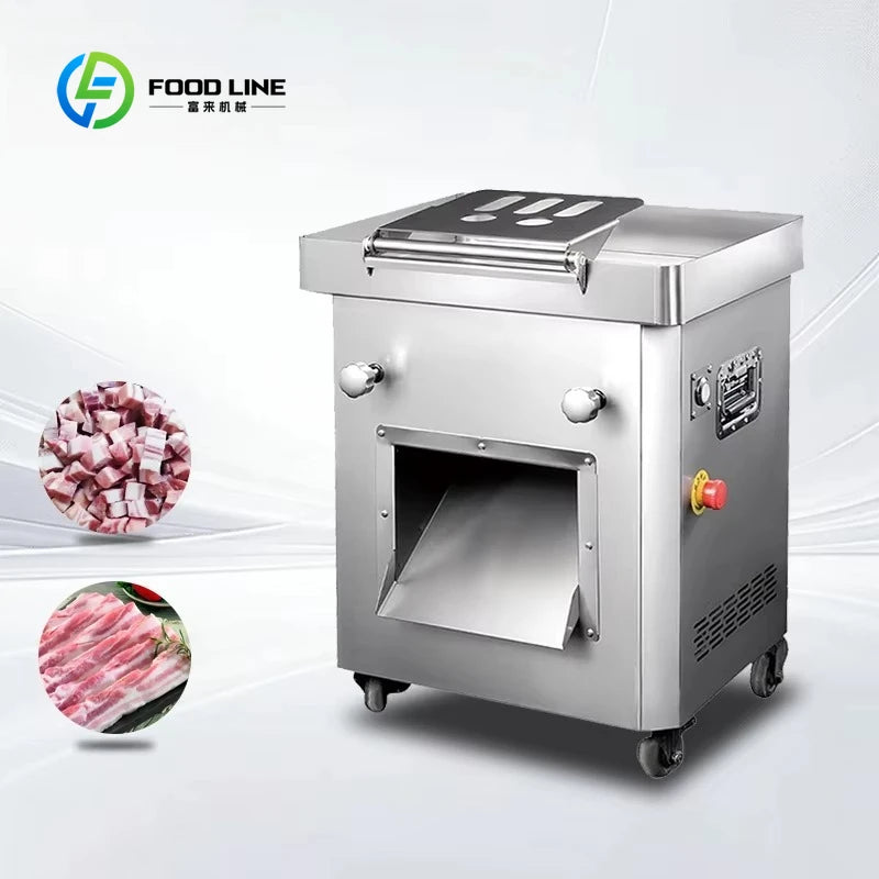 Customized Commercial Fully Automatic High-Efficiency Meat Cutter Machine for Meat Processing Plants with Core Motor Component