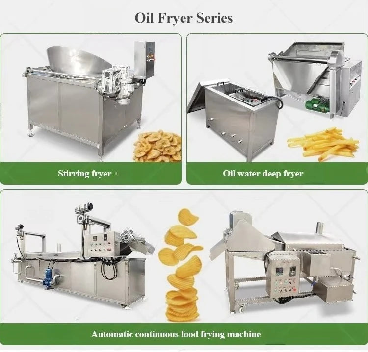 Customized Commercial Automatic Frying Unit Heavy Duty Automatic Oil Filtration Fryer Commercial Machine for gas and electric
