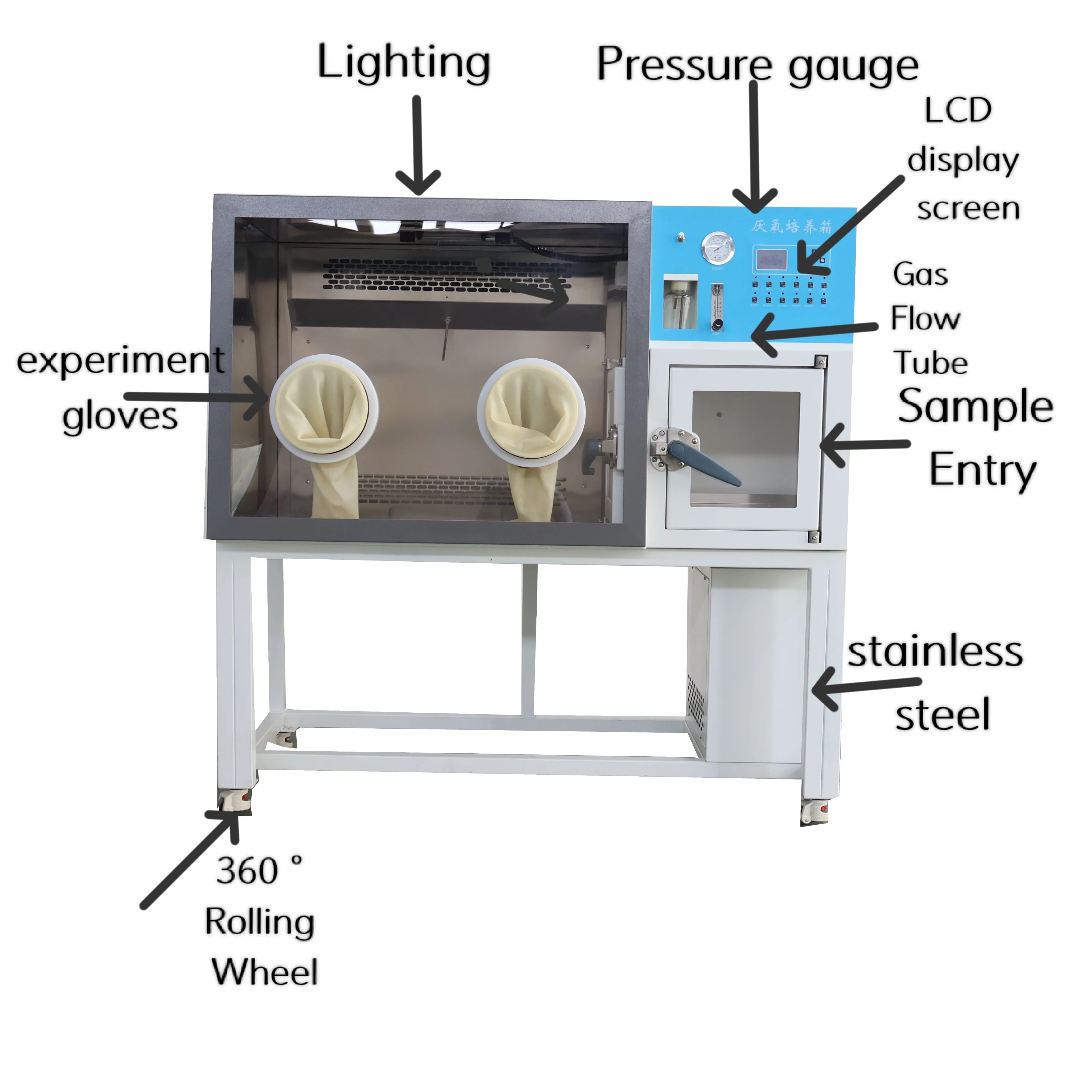 Anaerobic Incubator With Anoxic Environment For Laboratory And Factory Use Laboratory Constant Temperature Equipment