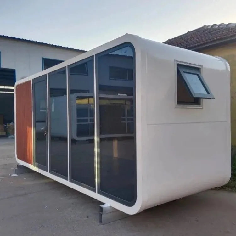 Outdoor Office Pod Homes Prefabricated Modern Mobile Cabin Prefab House Capsule Home