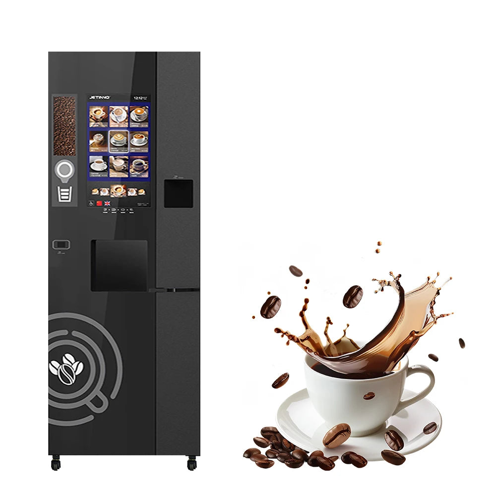 Smart Commercial Coffee Robot Making Machine Customized Touch Screen Automatic Brewer for Business with SDK Functionality